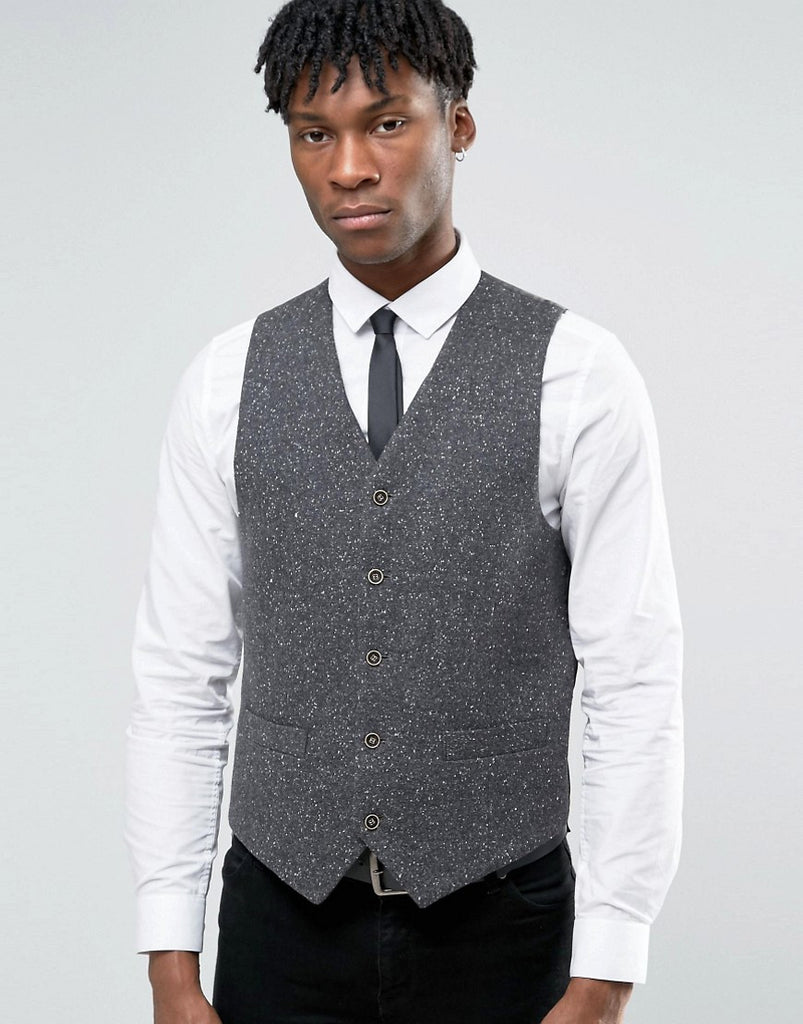Devils Advocate Heritage Wool Fleck Vest