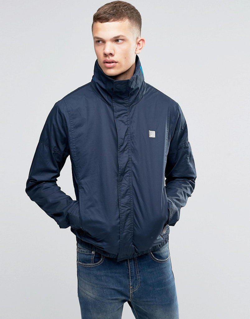 Bench Funnel Neck Jacket in Navy