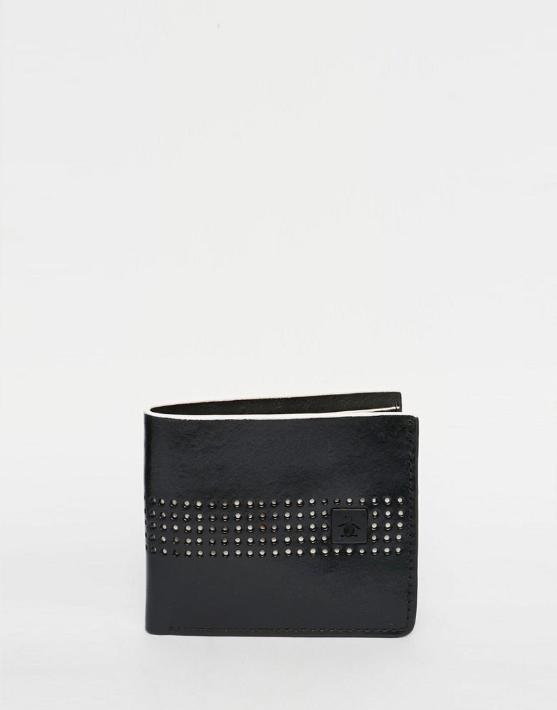 Original Penguin Leather Perf Wallet