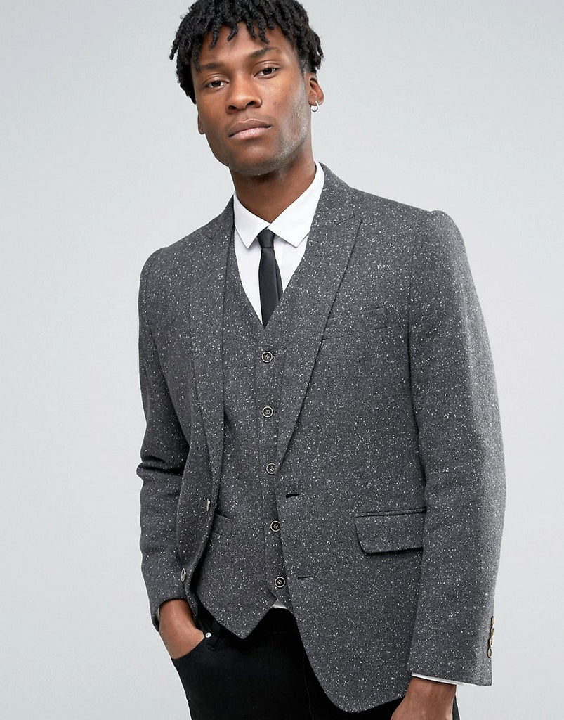 Devils Advocate Heritage Wool Fleck Blazer