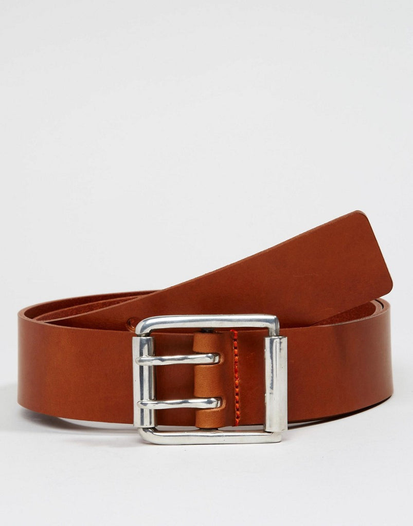PS By Paul Smith Leather Belt In Tan