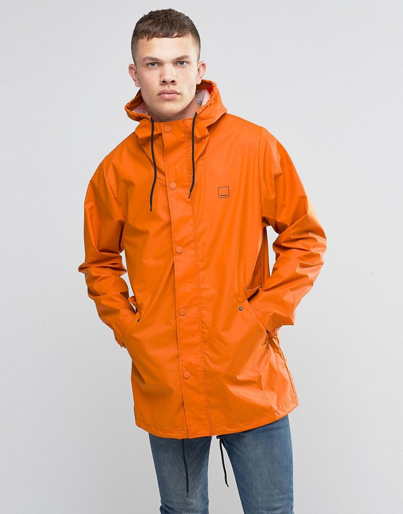 Bench Zip Through Lightweight Jacket in Orange