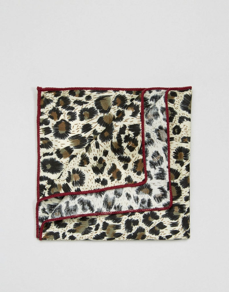 7X Pocket Square Animal Print in Box