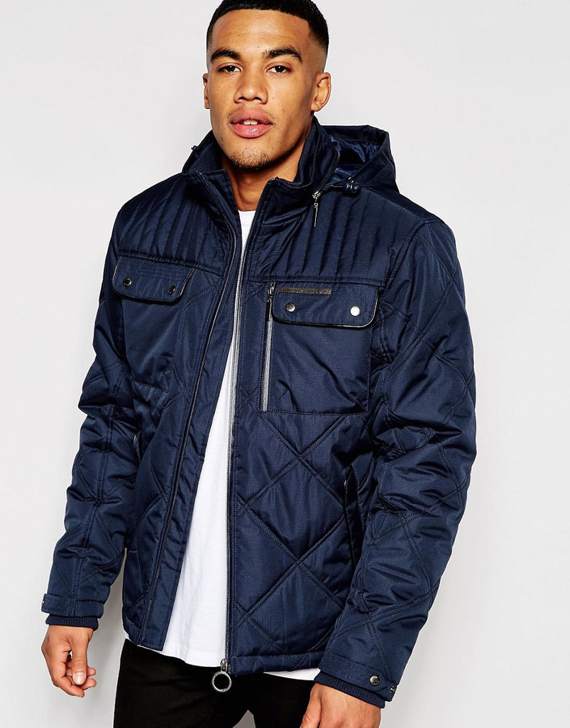 Ringspun Jacket Sermon Jacket with Quilted Panels