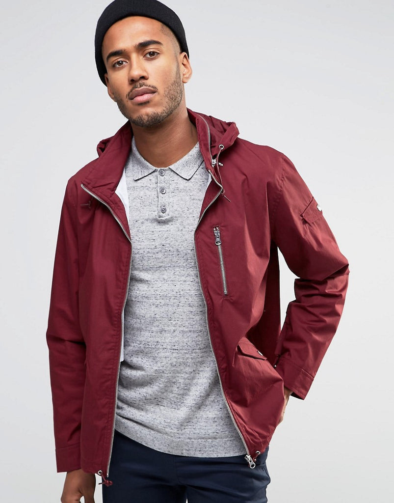 Farah Rampton Hooded Zip Thru Jacket