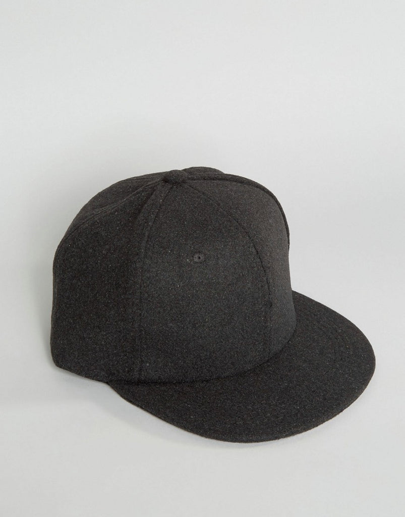 7X Felt Snapback in Gray