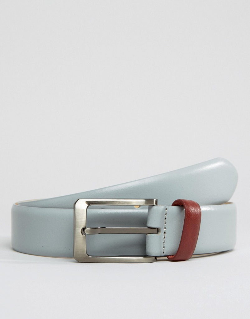 Smith And Canova Slim Leather Belt