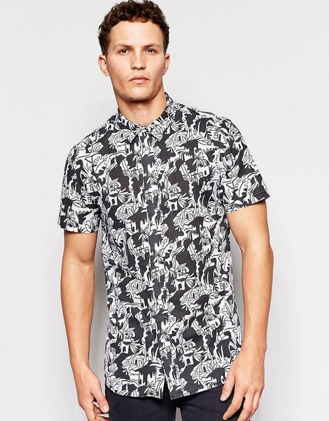 Afends Doodles Short Sleeve Shirt
