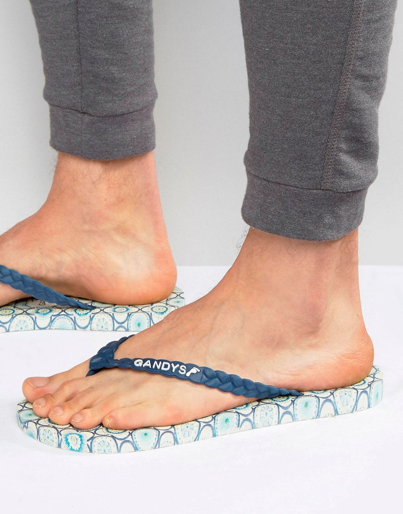 Gandys Flip Flops X Liberty Print Tile