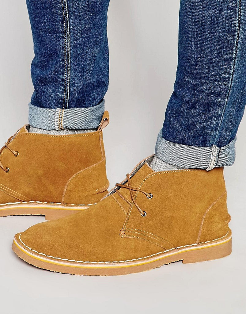 Bellfield Chukka Boots In Suede