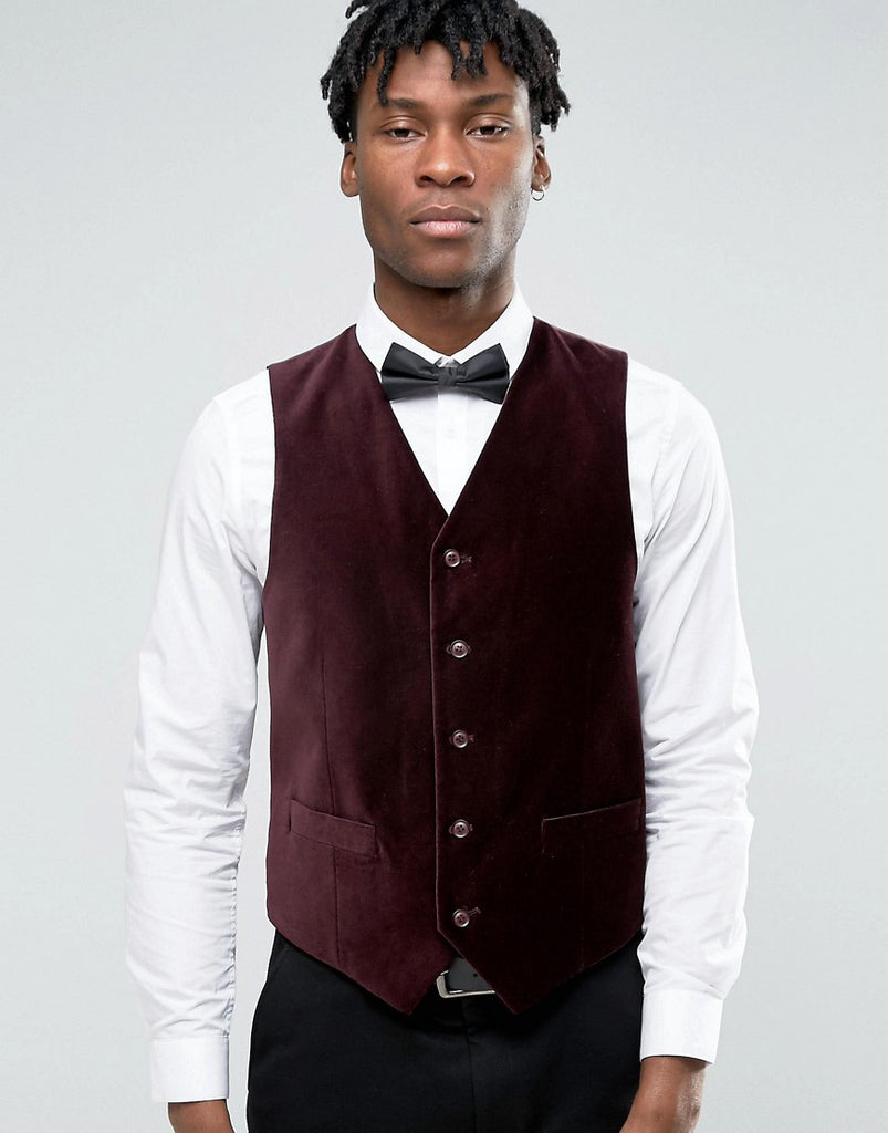 Devils Advocate Velvet Vest