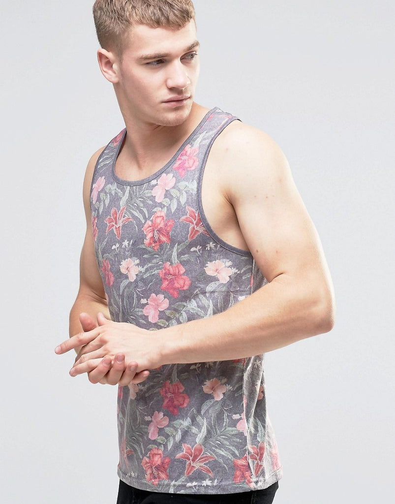 Bellfield Floral Printed Tank
