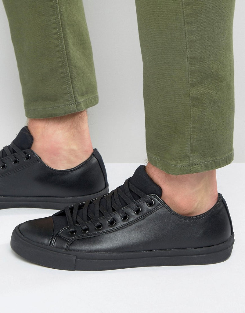 Aldo Amede Sneakers In Black Leather