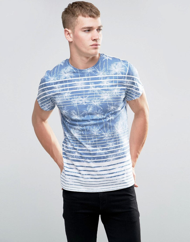 Threadbare Jungle Lines T-Shirt